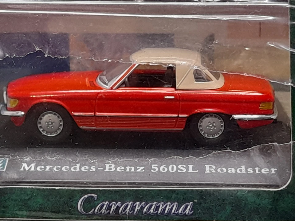 CARARAMA HONGWELL MERCEDES-BENZ 560SL ROADSTER - 1:72 - NUEVO EN ESTUCHE Foto 2 de 4
