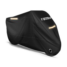 Favoto Motorcycle Cover Waterproof Outdoor All Season Weather Sun Rain Protec...