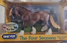 Breyer Four Seasons Matte Spring Treasure Hunt Chestnut Wintersong Othello #1418