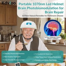 1070nm Near Infrared Lamp Therapy Helmet for Alzheimer Parkinsons Brain Injury