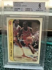 1986-87 Fleer Sticker #8 Michael Jordan Rookie BGS 6 Ex-Mint