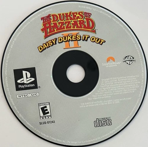 Dukes of Hazzard II: Daisy Dukes It Out (PS1) DISC ONLY | NO TRACKING | M91