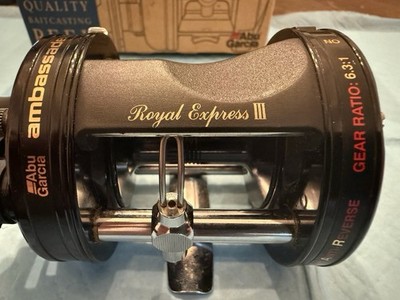 Abu Garcia Ambassadeur Royal Express III Fishing Reel New | eBay