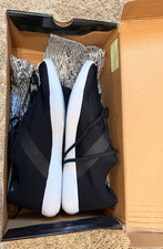 Pastry Black/White Low Top Lace-Up Athletic Sneakers, Textile Upper