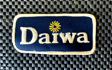 DAIWA SEW ON PATCH REELS ROD LURES FISHING TACKLE LINE ANGLER 4" x 2"
