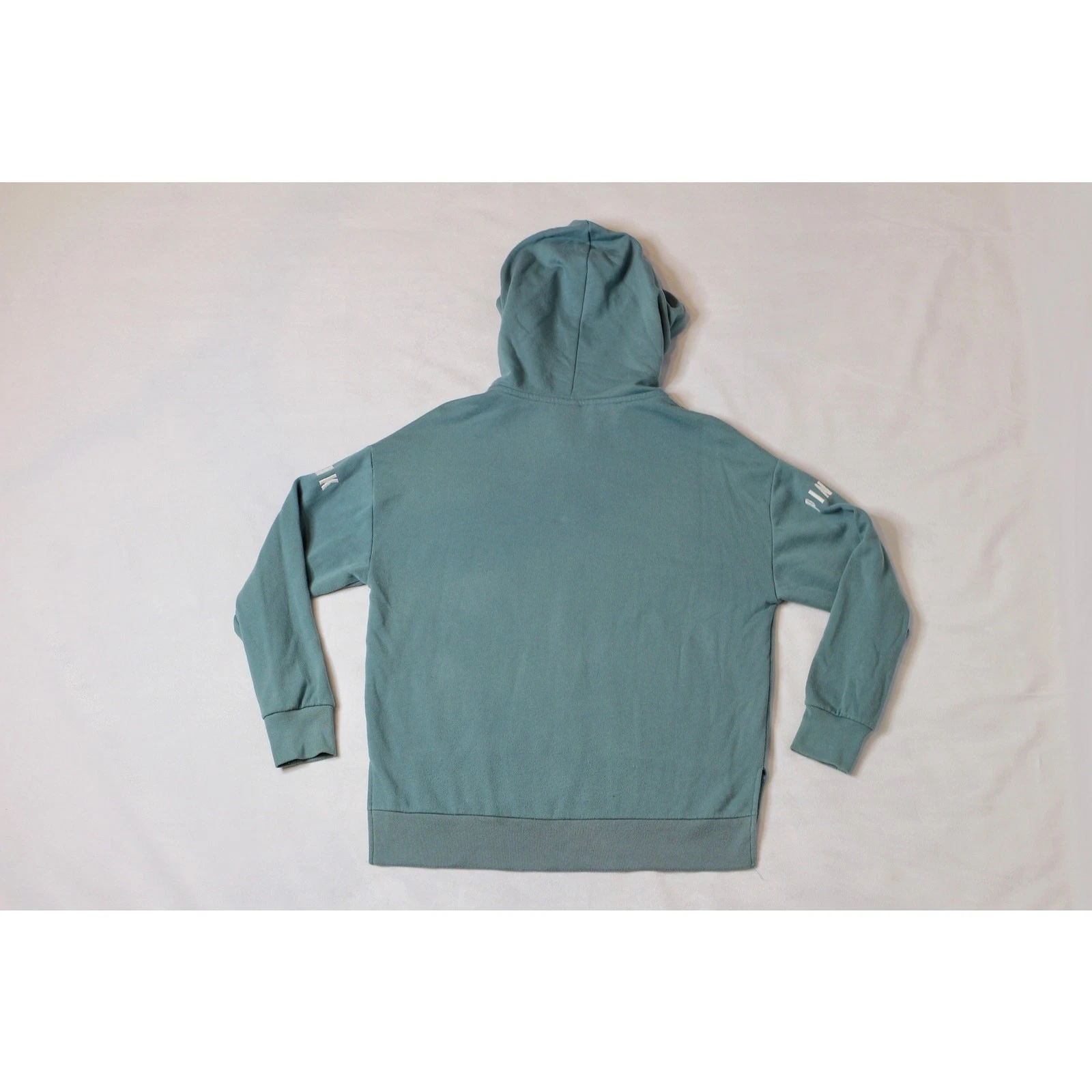 UNDERCOVER Felpa con cappuccio Victorias secret ROSA blu full zip donna piccola y2k anni 2000