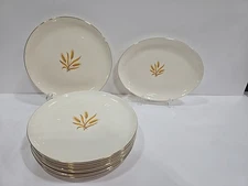  TAYLOR SMITH TAYLOR TST 9 Dinner Plates 1 Serving Platter Vintage MCM Free S&H