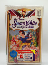 1994 Walt Disney “Snow White and the Seven Dwarfs” VHS Sealed #5240