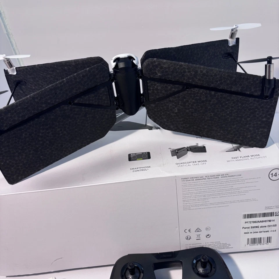 Parrot Swing Quad-copter Drone With Remote Control Parrot and Fly Pad - Image 3 of 4