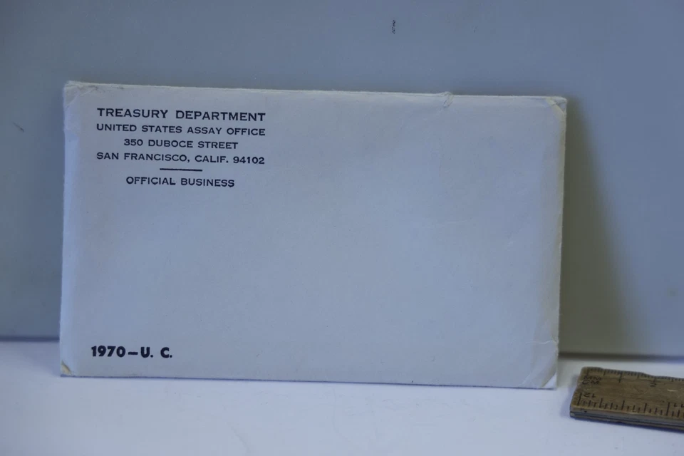 U.S. Mint Set 1970 Uncirculated Coin P&D (10 Coins) - Original - Image 4 of 4