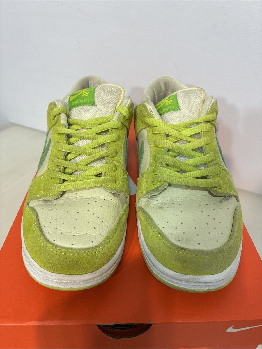 Nike SB Dunk Low Pro Green Apple Fruity Pack White Atomic DM0807