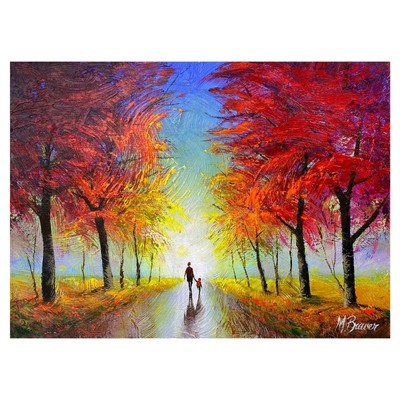 Mark Braver Original Oil Painting on Canvas Hand Signed Art