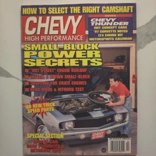 Chev High Performance September 1997 Camshaft and Valvetrain Buyer's Guide