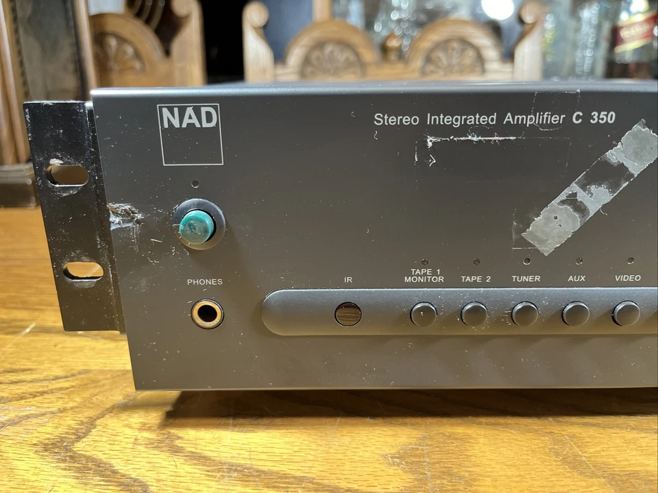 NAD Electronics Stereo Integrated Amplifier C 350 Rack Mountable Audiophile VTG - Image 2 of 4