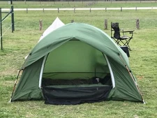 Outdoor Waterproof Camping Hiking Family 4 Season Two Person Tent in Green