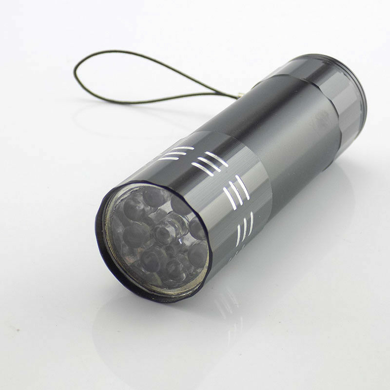 1X mini 9 LED Flashlight Portable Pocket Torch flash Lamps light Keychain - Picture 7 of 13