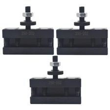 BXA #2 250-202 Quick Change Turning Facing & Boring Tool Post Holder 3Pcs