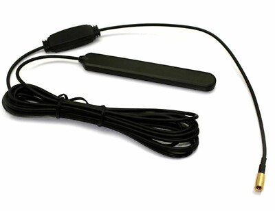Antenne DAB/DAB+ Active Maxxcount Pour Voiture - Collée Sur Vitre - Connecteur SMB - Neuf