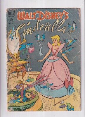 Four Color (1942) # 272 (2.0-GD) (1973208) Walt Disney's Cinderella, Centerfo...