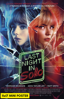 Last Night in Soho (2021) Movie Poster 11x17