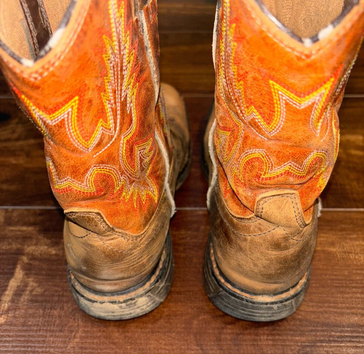 ARIAT Workhog Wide Square Toe Boot 100007837 Size… - image 9