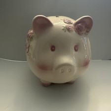 First Impressions Little Princess Pink Pig bank style 34355