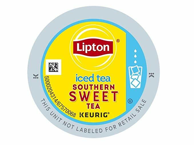 Lipton Southern Sweet Iced Tea 22 to 132 Count Keurig K cups Pick Size FREE  SHIP - Main Image