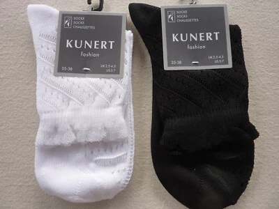 KUNERT Damen Socken FASHION Häkellook Trachten 35-38 39-42 OKTOBERFEST DIRNDL - Bild 1 von 4