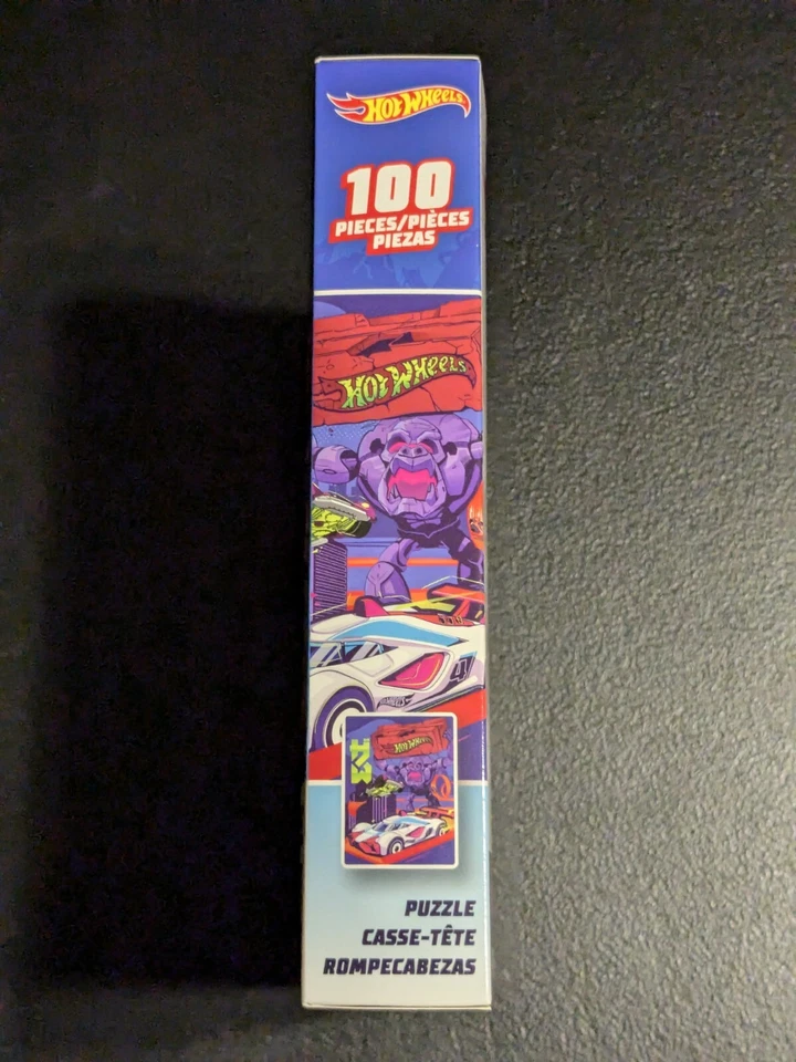 Hot Wheels & Barbie Children's Jigsaw Puzzle - 100 pieces - New/Unopened - Image 3 of 4