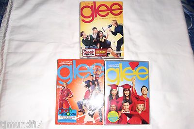 Glee Seasons 1-3, 3, DVD, Lea Michele, Matthew Morrison, FOX