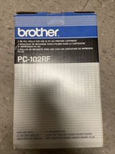 Rouleaux de recharge noirs Brother d'origine OEM pour cartouche d'impression PC-101 (PC-102RF)