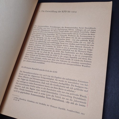 Die Wandlung des deutschen Kommunismus, Hermann Weber -German Paperback 1969 - Picture 13 of 16