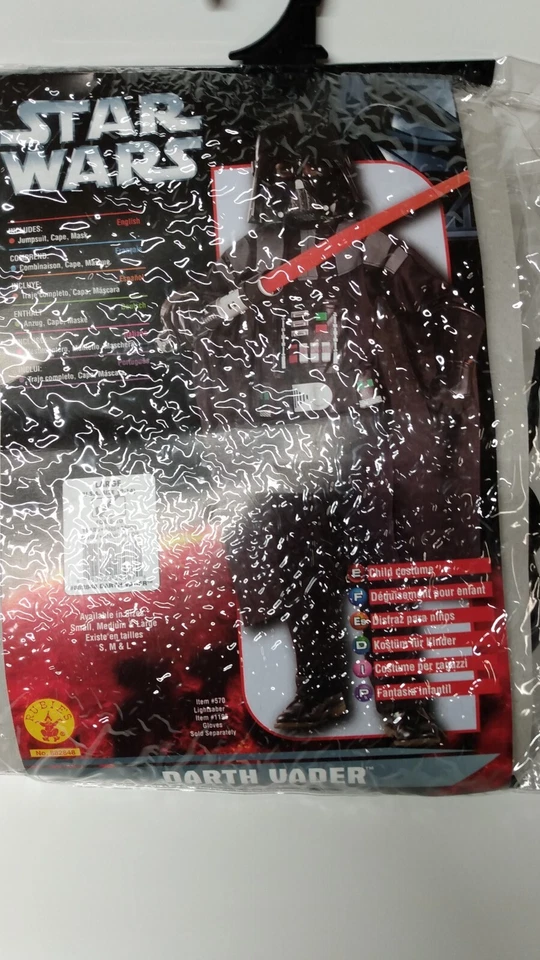 QUALITY LIKE NEU LAEGE DARTH VADER STAR WARS Halloween Costume Suit - Image 2 of 4