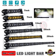 45710142030 Led Light Bar Spot Flood Combo Work Offroad Truck Boat Atv 45710142030 Led Light Bar Spot Flood Combo Work Offroad Truck Boat Atv