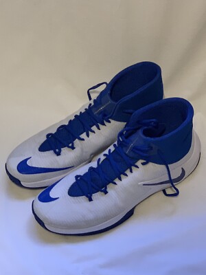 Men s Nike Basketball Shoes Zoom Clear Out/ Hyperquickness Blue/White Size 17.5