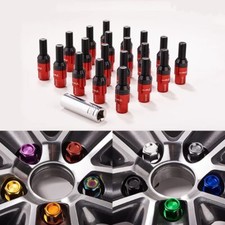 20pcs M14x1.25 Wheel Lug Bolts Forged Studs Set Cone Seat W 45mm Shank For Bmw