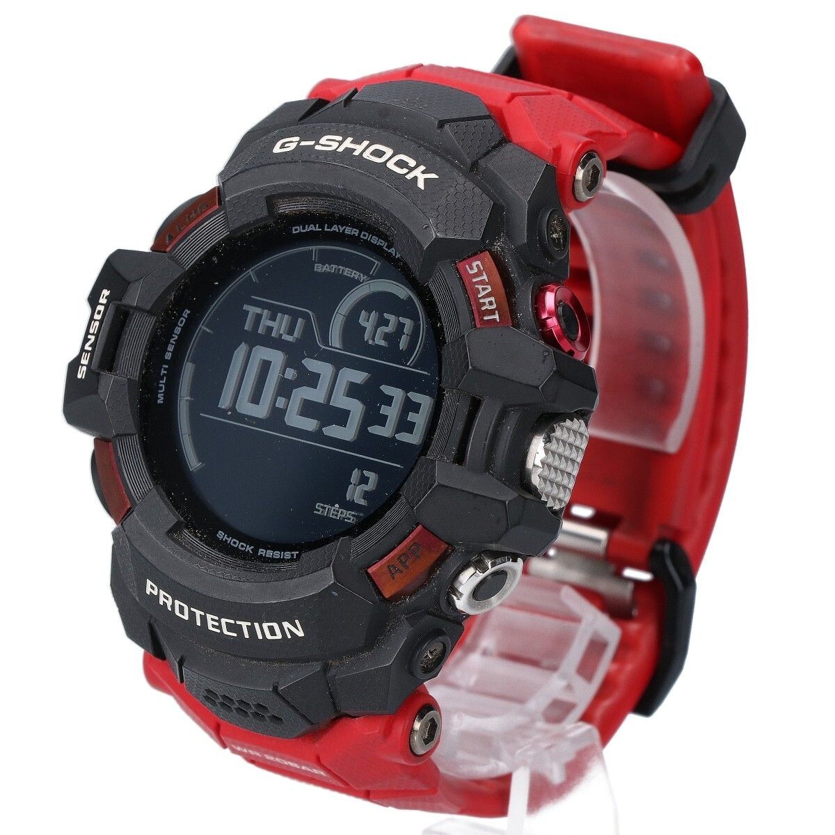 CASIO G-SHOCK G-SQUAD PRO GSW-H1000-1A4JR Men's Watch Red