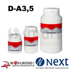 Dental lab ceramic porcelain Vision classic Wohlwend dentin 20/50/250 gr A3,5