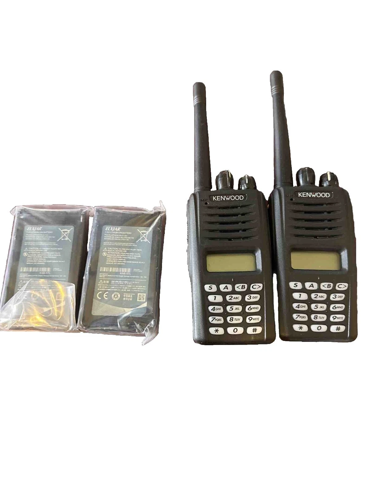 Kenwood VHF CTCSS Walkie talkies y radios de dos vías