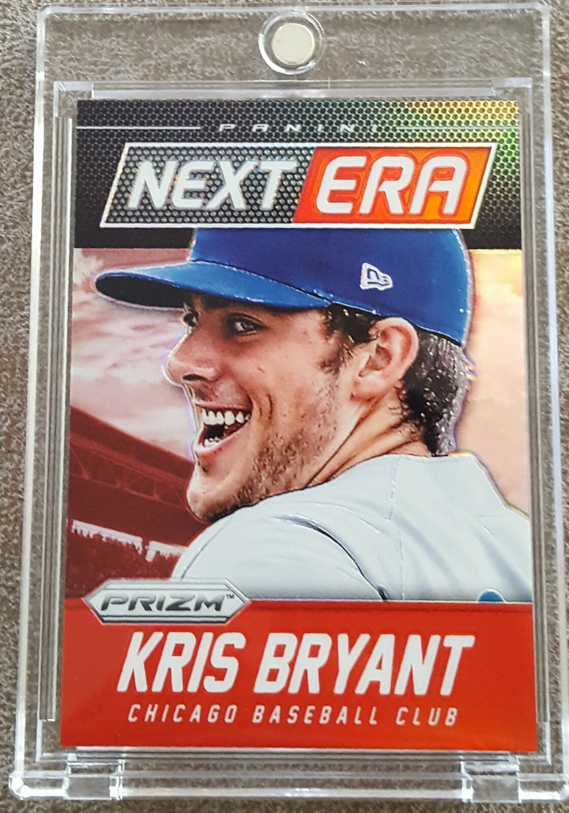 2014 Panini Prizm Kris Bryant Next Era Red Prizm RC #2/25