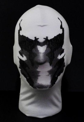 Rorschach Mask Moving Ink Blots Clipart