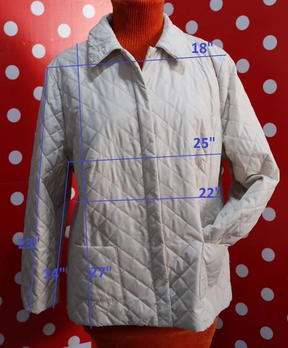 Betty barclay quilted coats top
