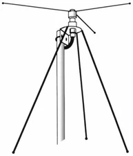 Hustler DCX Scanner Base Station Discone Antenna (40 - 950 MHz)