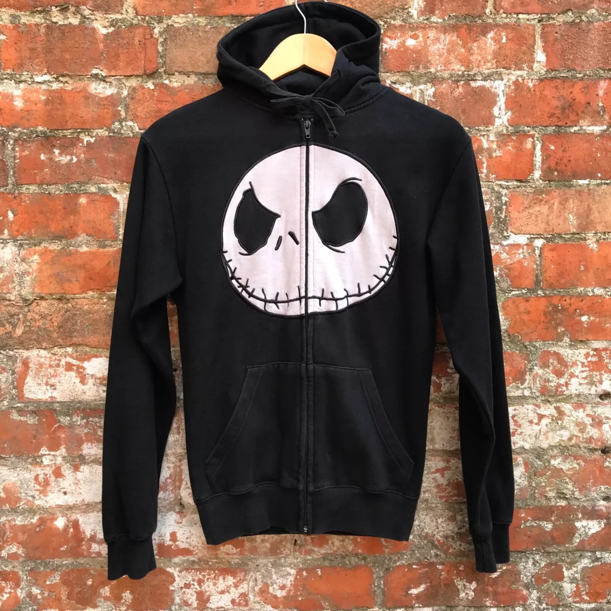 Jack Skellington Hoodie XS Nightmare Before Christmas Halloween Disneyland Paris