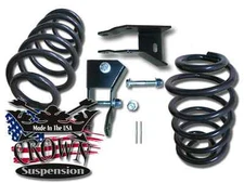 3" Rear Lowering Coil Springs Drop Kit w/ Shock Extenders Fits 2007-2014 Tahoe