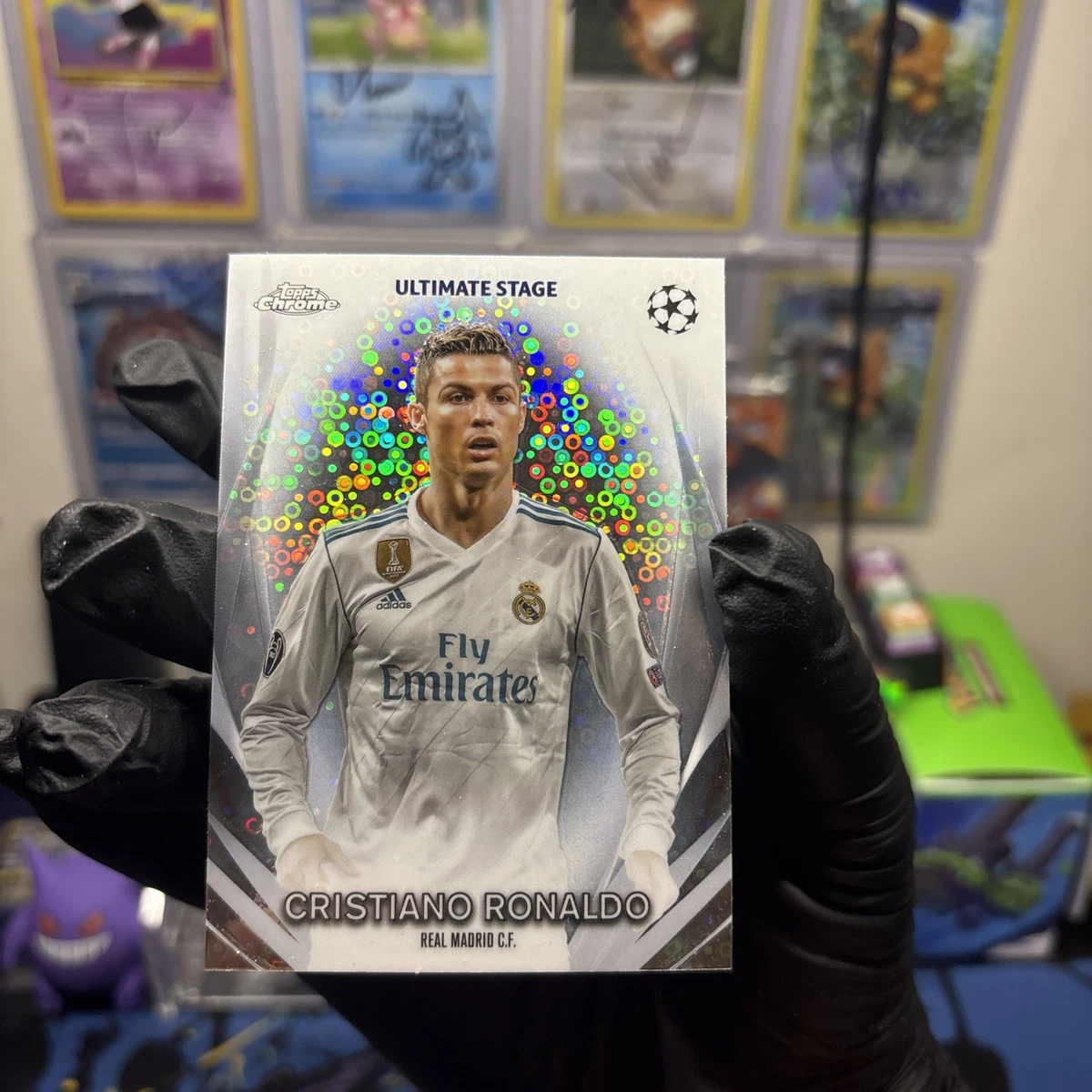 Topps Cristiano Ronaldo Soccer Sports Trading Card Singles for