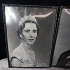 ROYALTY  of Denmark, 2 sets of king & Queens 1912 -  concave glass — photo 3