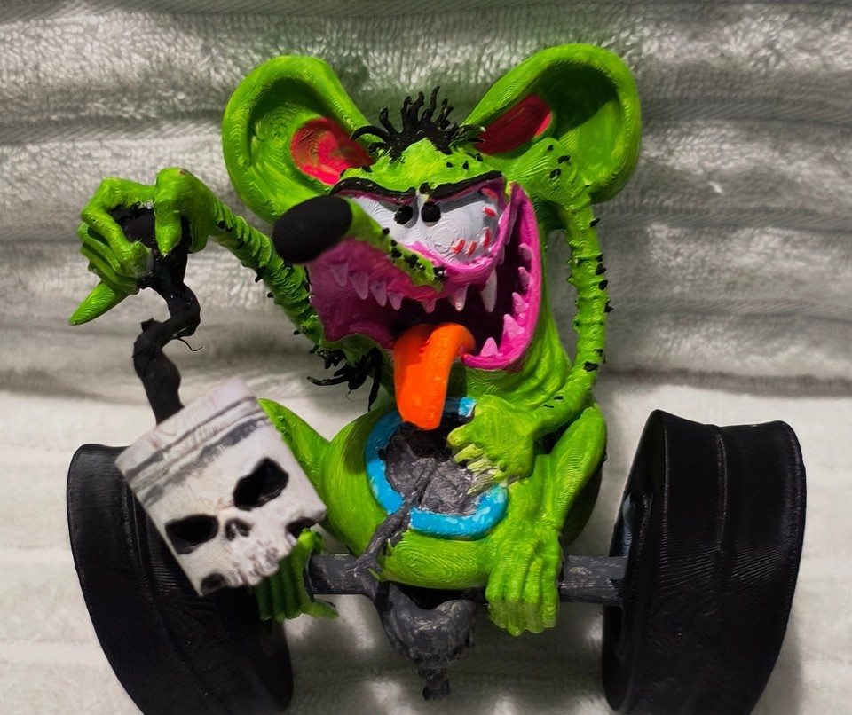Rat Rod Monster Racer Custom Culture Monster Ed Roth Inspired Racing ...