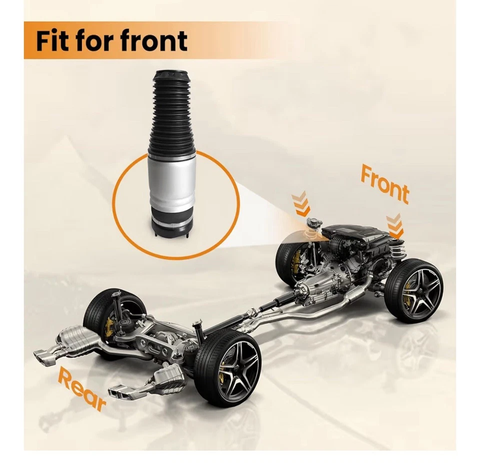 Front Air Spring Bag 2011-2020 Jeep Grand Cherokee Car Air Springs - Image 2 of 4