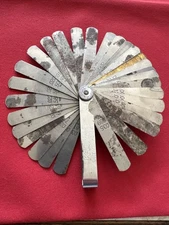 K-D Tools No. 161 KD Thickness Feeler Gauge Vintage Tech Mechanic Made In USA